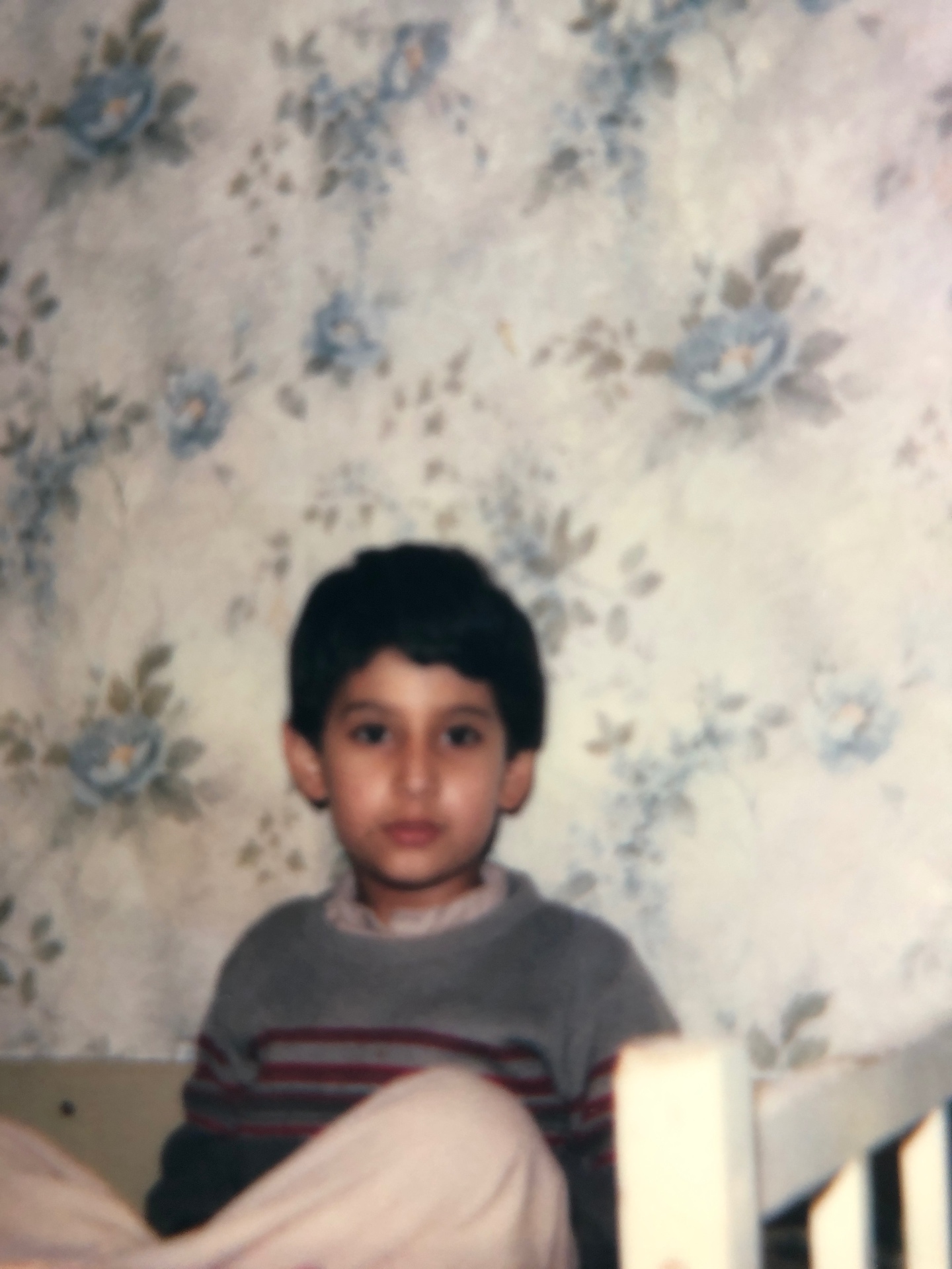 The author as a child